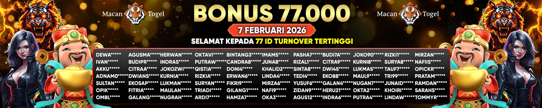 BONUS 77
